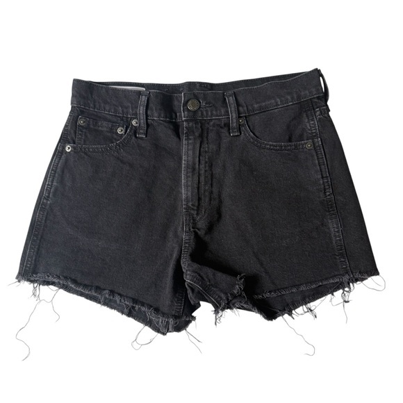 GAP Pants - GAP High-Rise Cheeky Denim Jorts Black 27 (4R) 3” Inseam